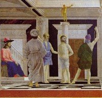 Flagellation of Christ by Piero Della Francesca